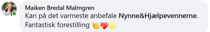 Respons fra Maiken Malmgren. Gladeboernjatak.dk